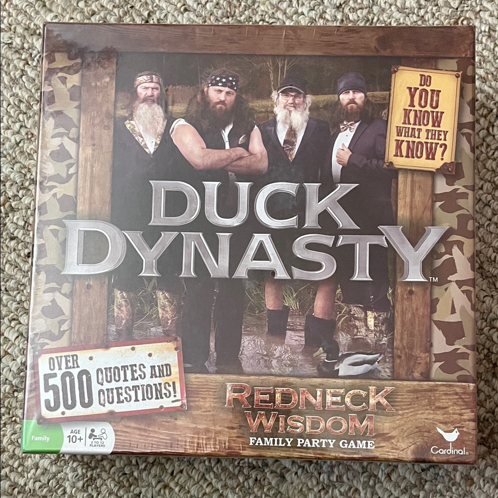 Duck Dynasty Redneck Wisdom Family Party Game